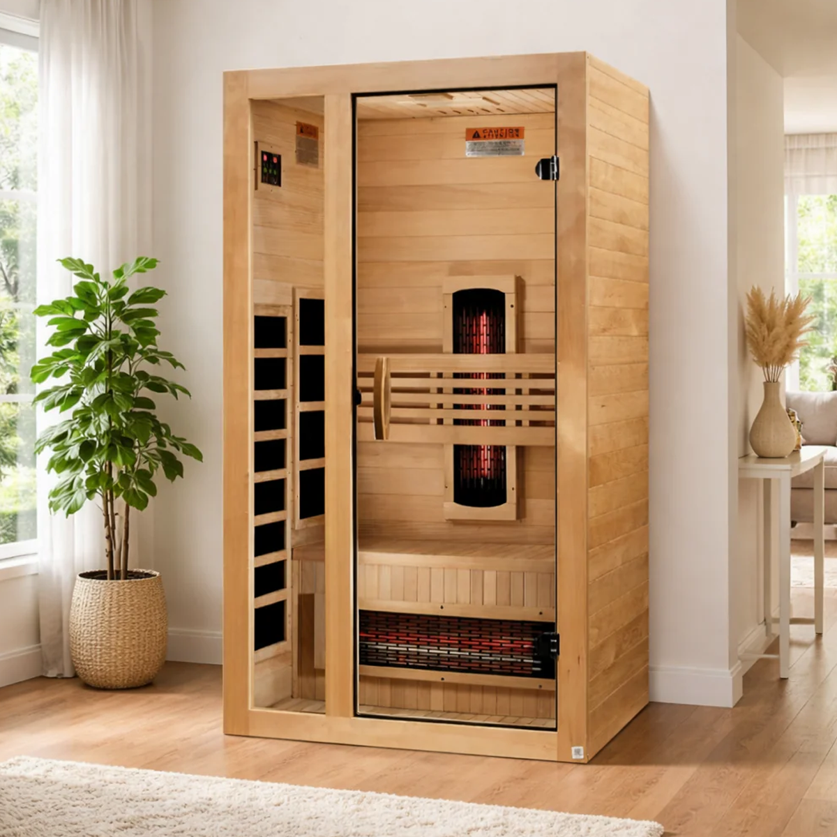 Dynamic Gracia 1-2-Person Full Spectrum Near Zero EMF FAR IR Sauna